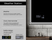 Designer Backlit LED Bathroom Mirror L57 #5