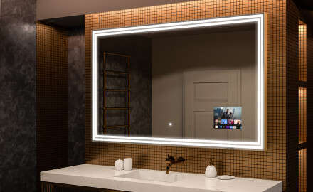 Designer Backlit LED Bathroom Mirror L57