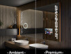 Designer Backlit LED Bathroom Mirror L65