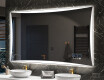 Designer Backlit LED Bathroom Mirror L77 #10