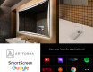 Designer Backlit LED Bathroom Mirror L77 #4