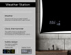 Designer Backlit LED Bathroom Mirror L77 #5