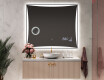 Designer Backlit LED Bathroom Mirror L77 #9