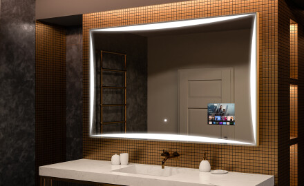 Designer Backlit LED Bathroom Mirror L77