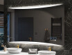 Designer Backlit LED Bathroom Mirror L78 #10