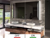 Battery Operated LED Illuminated Mirror L27 #3
