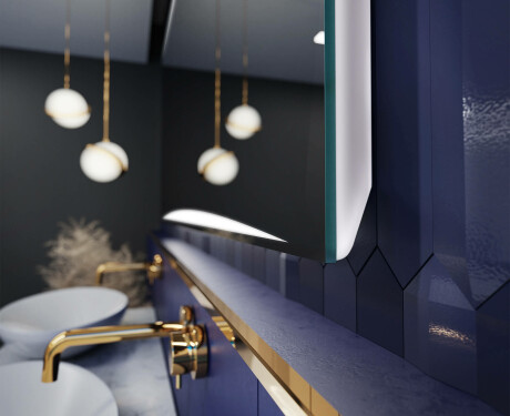 BATHROOM MIRROR WITH LED LIGHT - SLIMLINE L78 #2