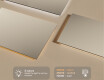 Designer Backlit LED Bathroom Mirror 120x70cm with cool LED color 7000K, warm color 3000K, or neutral color 4500K #3