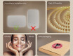 Designer Backlit LED Bathroom Mirror 120x70cm with cool LED color 7000K, warm color 3000K, or neutral color 4500K #5