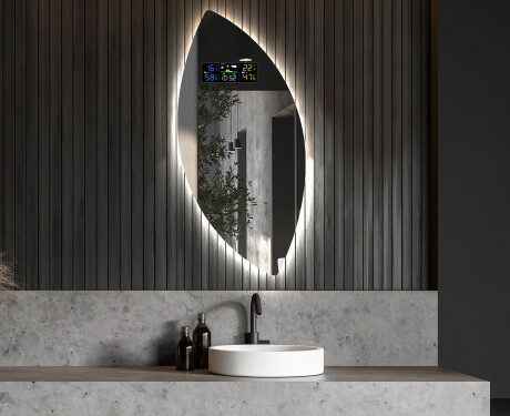 Irregular Mirror LED Lighted decorative design L221 #6
