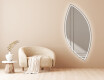 Irregular Mirror LED Lighted decorative design L223 #4
