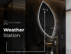 Irregular Mirror LED Lighted decorative design L223 #6