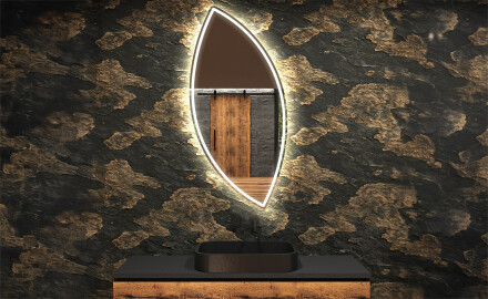 Irregular Mirror LED Lighted decorative design L223