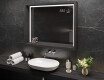 Bathroom Mirror With LED Light WoodenFrame #11