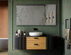 Rectangular wall hanging mirror L197