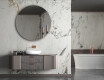Round wall hanging mirror L203 #5