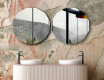 Round wall hanging mirror L204 #6