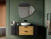 Irregular wall hanging mirror L212