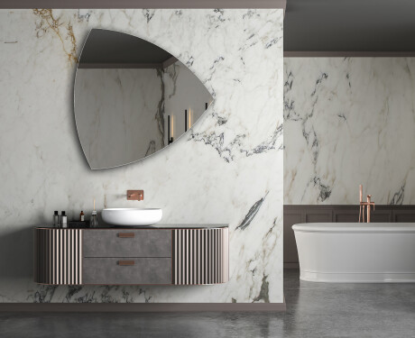 Irregular wall hanging mirror L212 #5