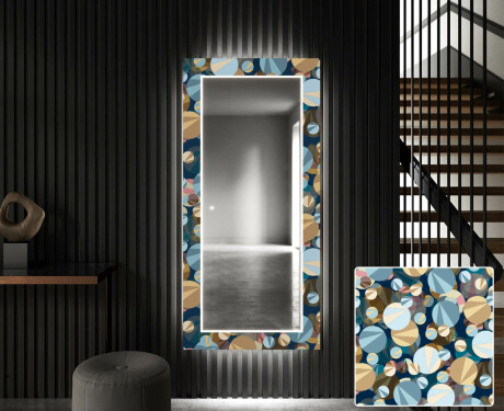 Backlit Decorative Mirror For The Hallway - Ball