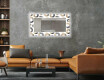 Backlit Decorative Mirror For The Living Room - Donuts #4