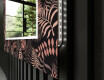 Backlit Decorative Mirror For The Living Room - Jungle #9