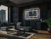 Backlit Decorative Mirror For The Living Room - Jungle #10
