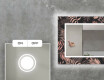 Backlit Decorative Mirror For The Living Room - Jungle #3
