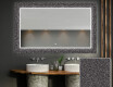 Backlit Decorative Mirror For The Bathroom - Dotts