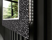 Backlit Decorative Mirror For The Bathroom - Dotts #9