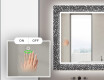 Backlit Decorative Mirror For The Bathroom - Dotts #4
