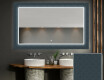 Backlit Decorative Mirror For The Bathroom - Elegant
