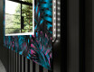 Backlit Decorative Mirror For The Bathroom - Fluo Tropic #9