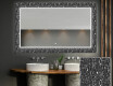 Backlit Decorative Mirror For The Bathroom - Gothic