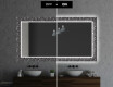 Backlit Decorative Mirror For The Bathroom - Gothic #6
