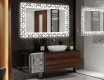 Backlit Decorative Mirror For The Bathroom - Industrial #2