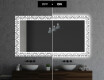 Backlit Decorative Mirror For The Bathroom - Industrial #6
