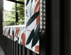 Backlit Decorative Mirror For The Living Room - Leaves #9