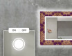 Backlit Decorative Mirror For The Living Room - Gold Mandala #3