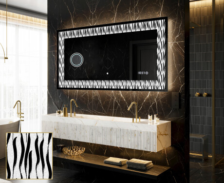 Backlit Decorative Mirror - Vintage Vibes