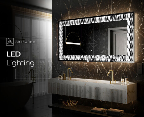 Backlit Decorative Mirror - Vintage Vibes #9