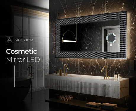 Backlit Decorative Mirror - Modern Masterpiece #8