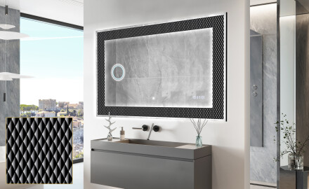 Backlit Decorative Mirror - Modern Masterpiece