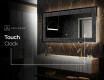Backlit Decorative Mirror - Dark Elegance #8