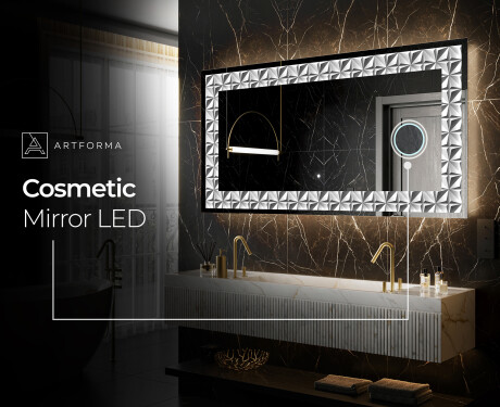 Backlit Decorative Mirror - Pearlous Dance #9
