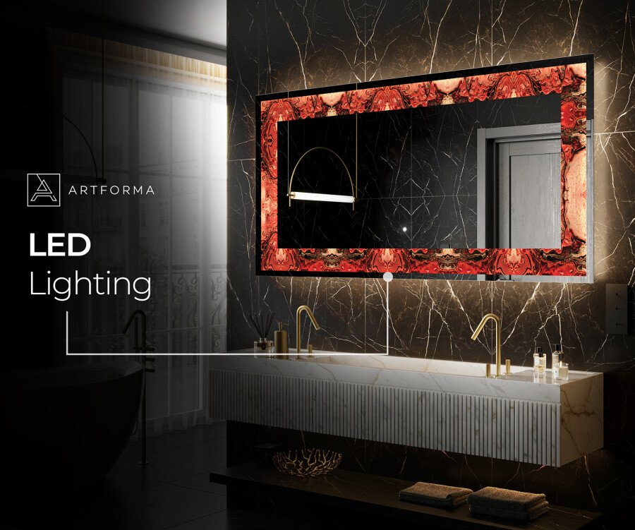 Artforma cheap led mirror