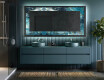 Backlit Decorative Mirror - Sapphire Reflections #4