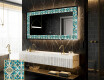 Backlit Decorative Mirror - Floral Elevations