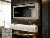 Backlit Decorative Mirror - Dynamic Circles