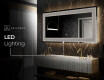 Backlit Decorative Mirror - Dynamic Circles #7